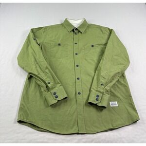 Norse Projects Shirt Mens Medium Green Button Up Long Sleeve Casual